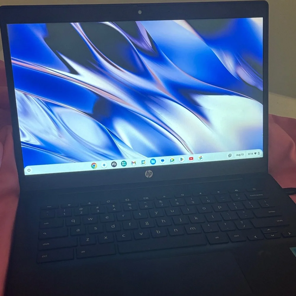 HP Chromebook - Sleek Black Design